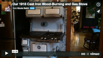 Video: Our Cast Iron Antique Stove