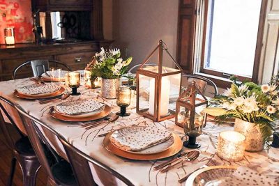 Christmas Dinner Table