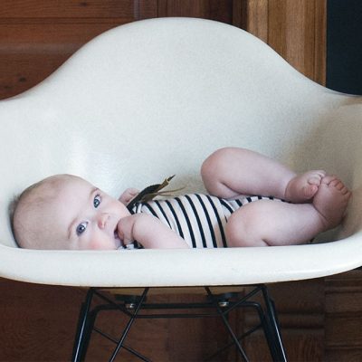 Four Months Old (Calvin's Monthly Photo)