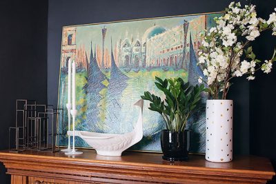 Vintage Painting of Venice