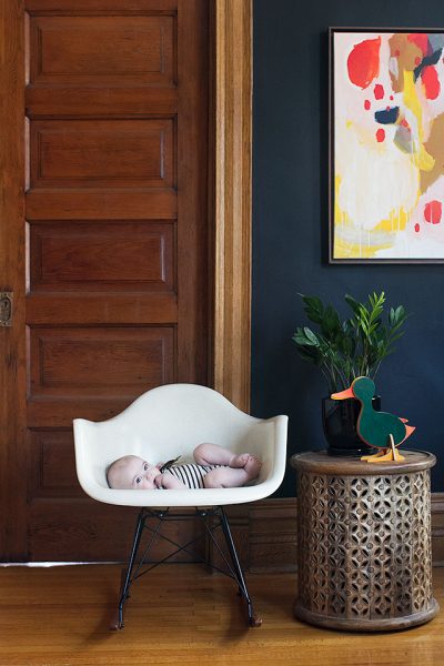 Four Months Old (Calvin's Monthly Photo)