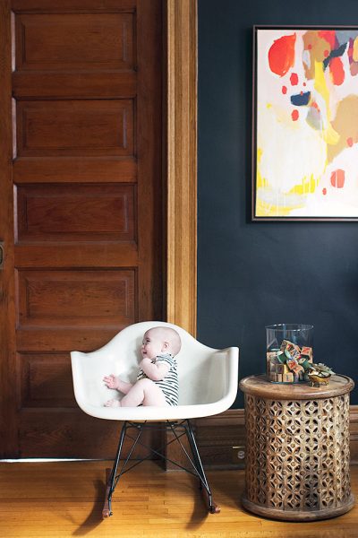 Five Months Old (Calvin's Monthly Photo)