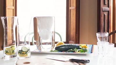 Making Lemon Water with the New Soma Water Filter