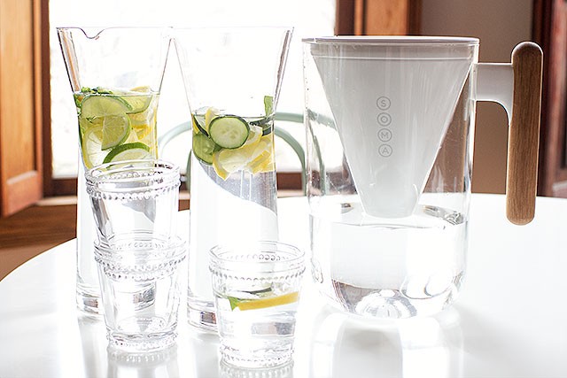 Lemon Water and Soma Water Filter