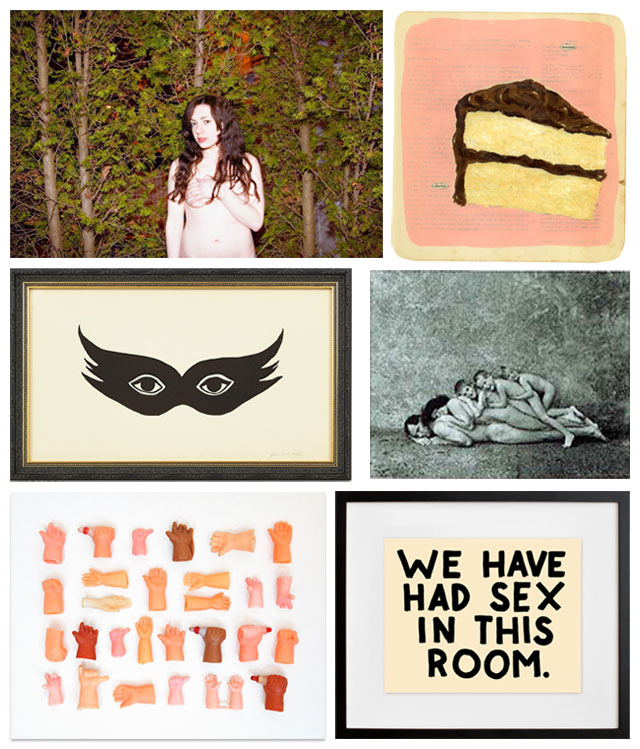 Slightly Off-putting Art for a Bathroom