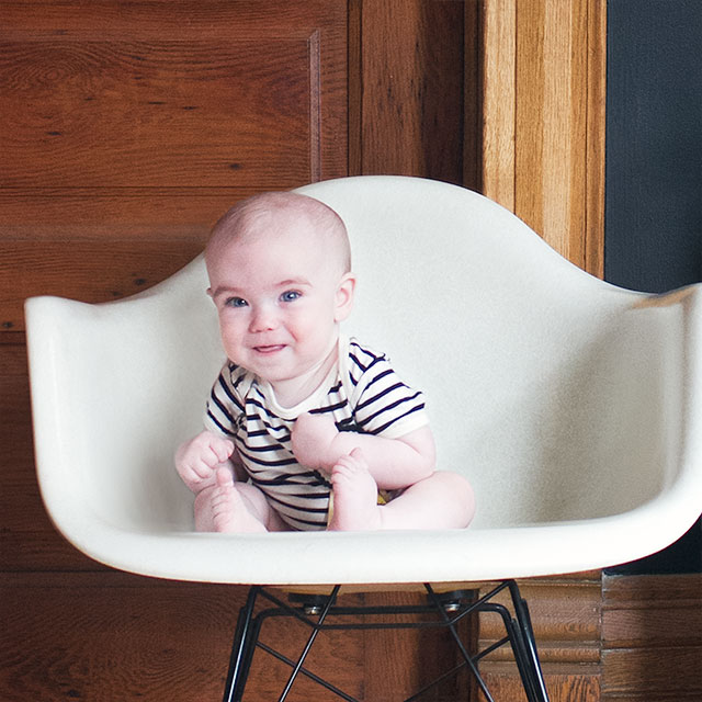 Six Months Old (Calvin's Monthly Photo)