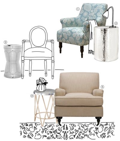Target Side Tables and Chairs
