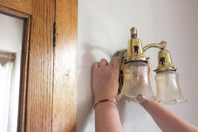 Fixing a Sconce with Sugru
