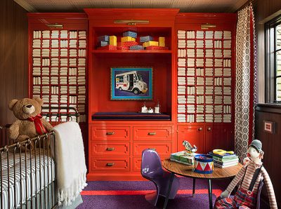 Nursery Inspired by The Grand Budapest Hotel, Steve and Filip Design, Photograph by Wittefini