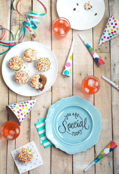 You Are Special Today Plate DIY