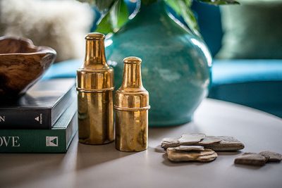 Brass Apothecary Bottles