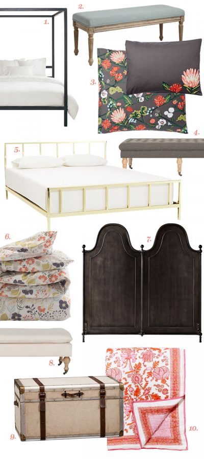 Designing a Room Around Floral Bedding