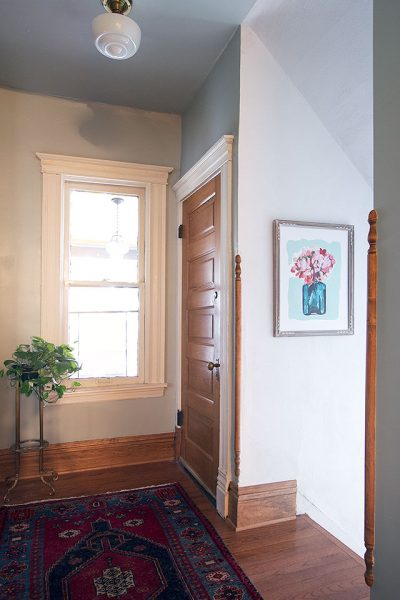 Minted Art in the Hallway