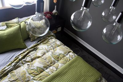 Dark Gray Bedroom | Making it Lovely