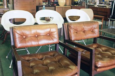Vintage Chairs at the Kane County Flea Market