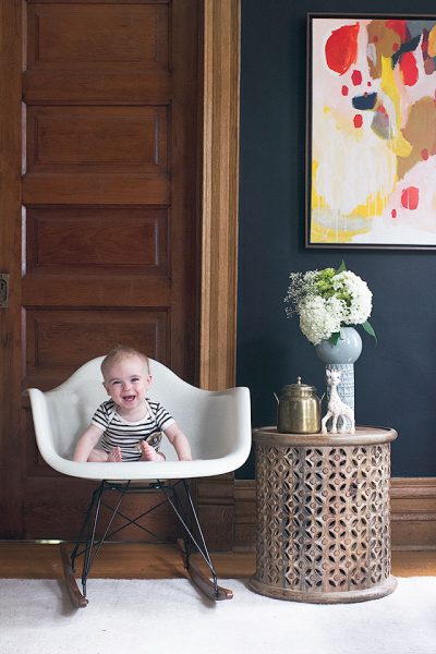 Eight Months Old (Calvin's Monthly Photo)