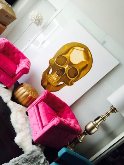 David Bromstad's Pink Pair of Chairs