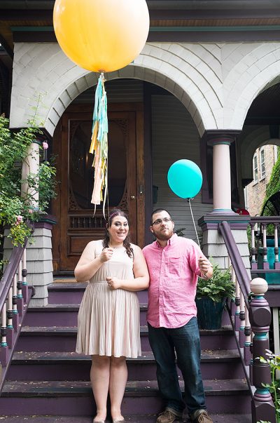 Ashley and Matt, Womp Womp Balloons