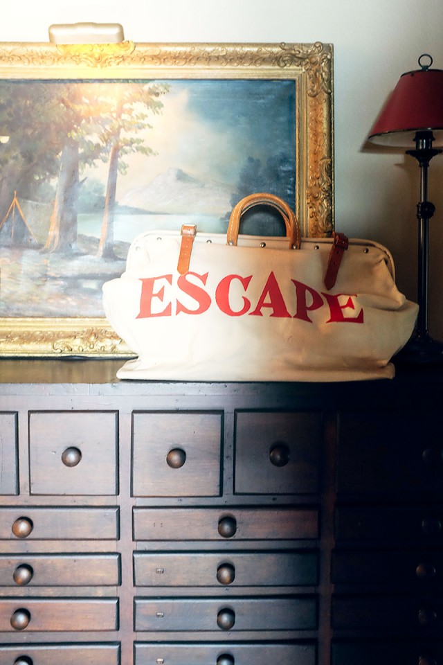 Vintage "ESCAPE" Bag
