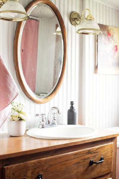 Third Floor Bathroom with Pink