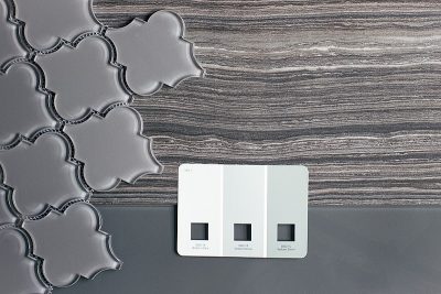 Glass and Eramosa Gray Tiles