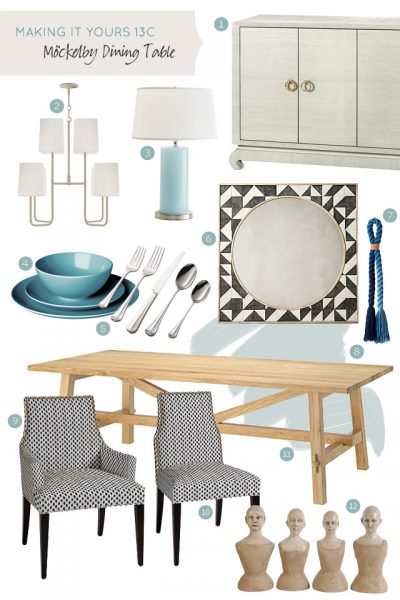 Making it Yours 13C: IKEA Mockelby Dining Table