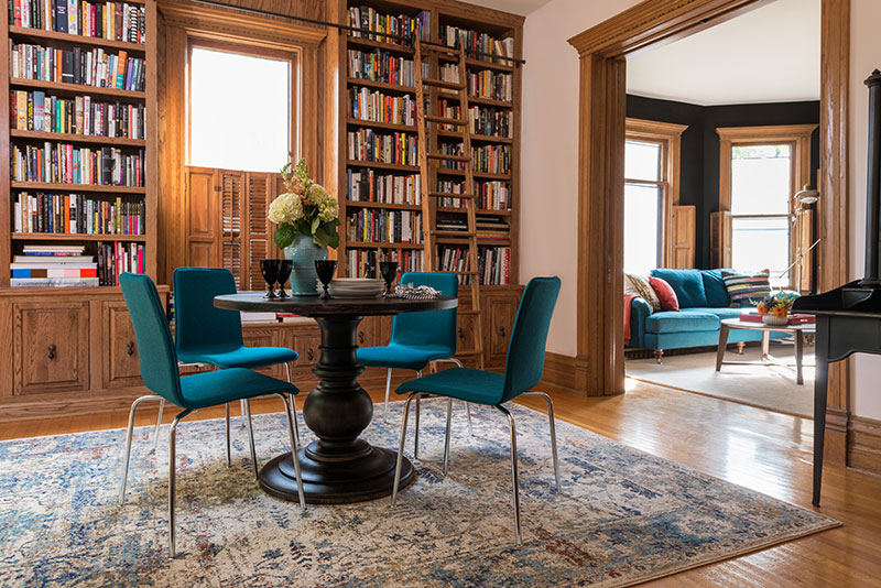 Loloi Anastasia Rug in Making it Lovely's Home Library