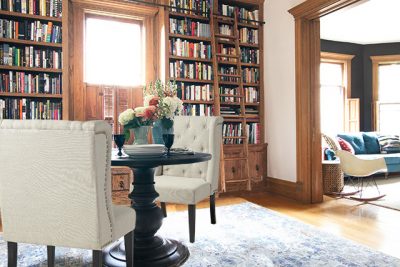 World Market Wingback Hostess Chairs