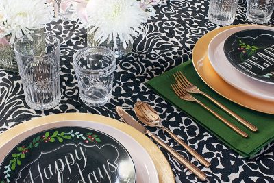 Christmas Table Setting