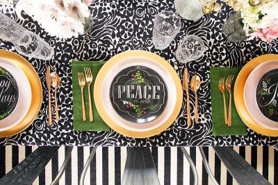 Holiday Table Setting | Making it Lovely