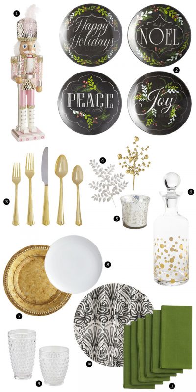 Pier 1 Christmas Table Settings | Making it Lovely