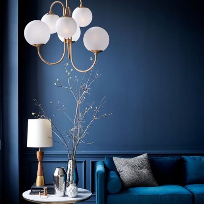 Pelle Chandelier - Gooseneck (West Elm)