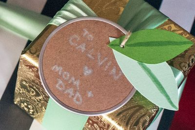 Laurel Leaf Gift Tag