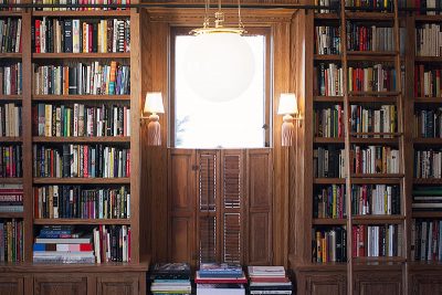 Pendant and Sconce Lighting in the Library