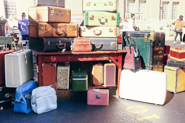 Vintage Luggage #LoveYourThings #Scotchgard