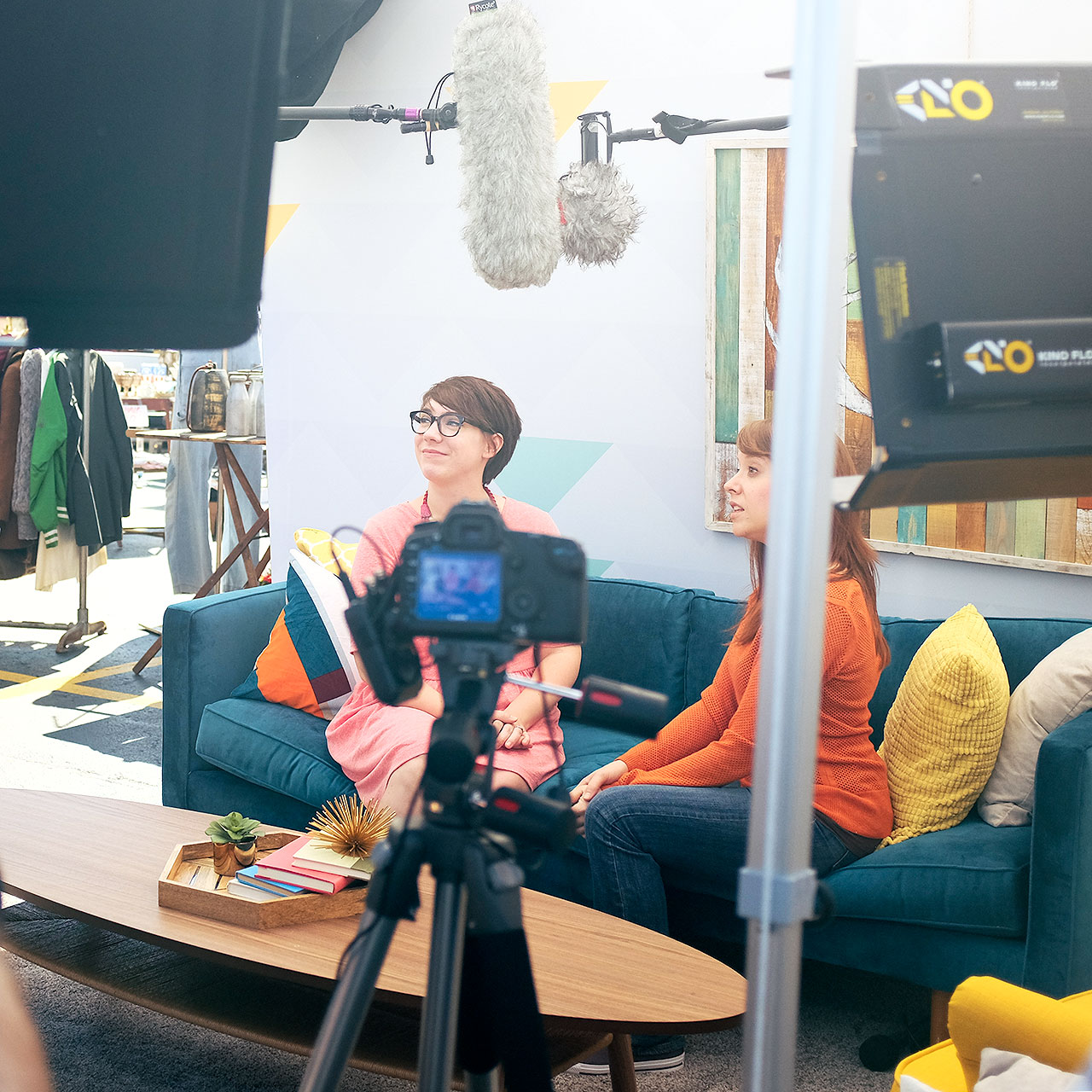 The #LoveYourThings Shoot with Scotchgard Brand at the Randolph Street Market
