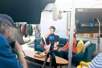 Behind the Scenes, Shooting with Scotchgard at the Randolph Street Antiques Flea Market