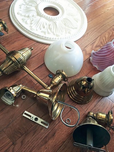 Brass and Glass, Old and New