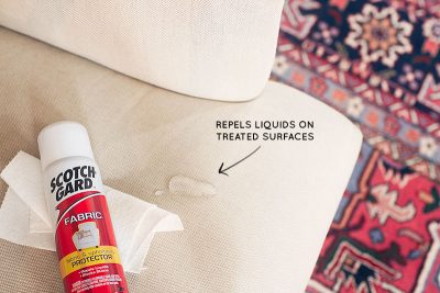 Scotchgard Repels Liquids