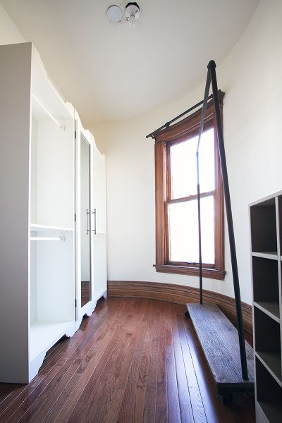 The Closet, Empty but Almost Ready