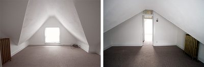 Attic Guest Room, Before