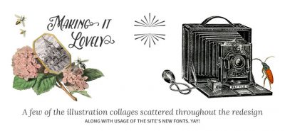 Making it Lovely: Redesigned Site Illustrations