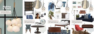 Making it Yours, Fourteenth Edition: SAIC Together Pendant Light from CB2