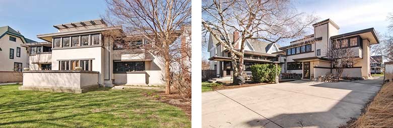 Oscar Balch House, Front and Back