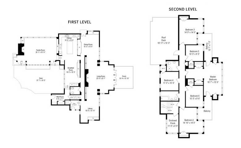 Oscar Balch House Floor Plan