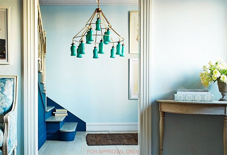 Sara Turquoise Chandelier by Canopy Designs