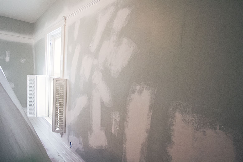 Patching Hairline Cracks in Plaster Walls