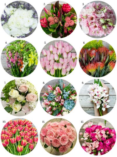 Favorite flowers from The Bouqs Company