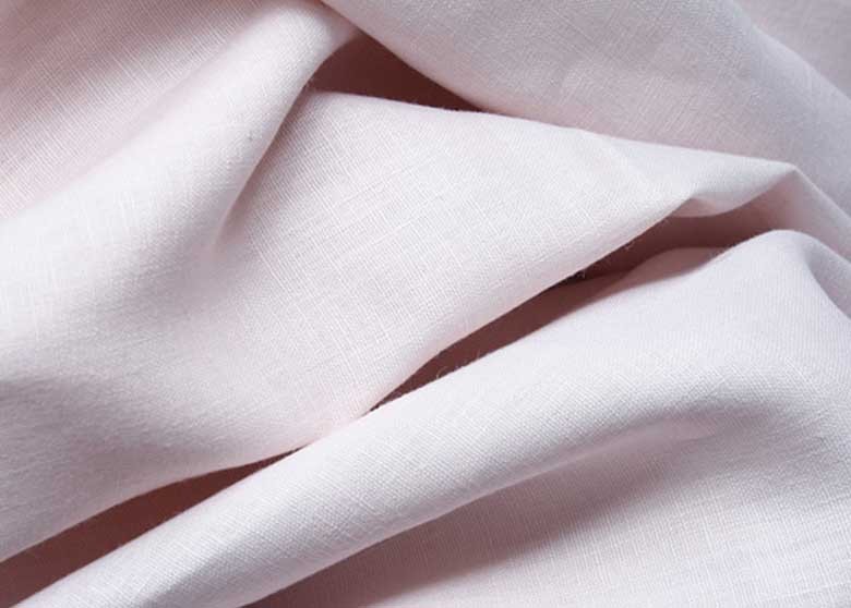 Pink Linen Fabric from Tonic Living