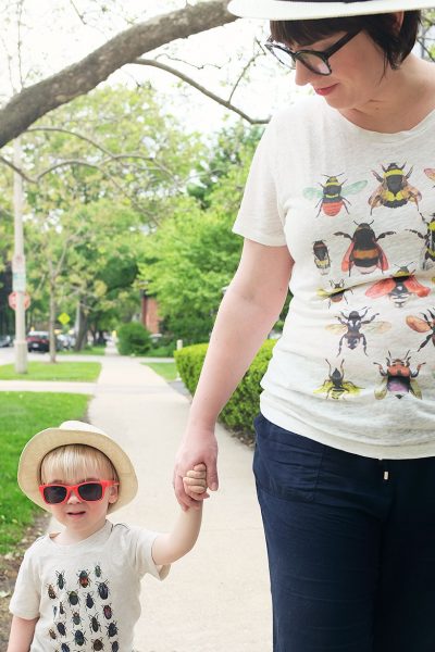 Mother/Son Matching Bug Shirts!